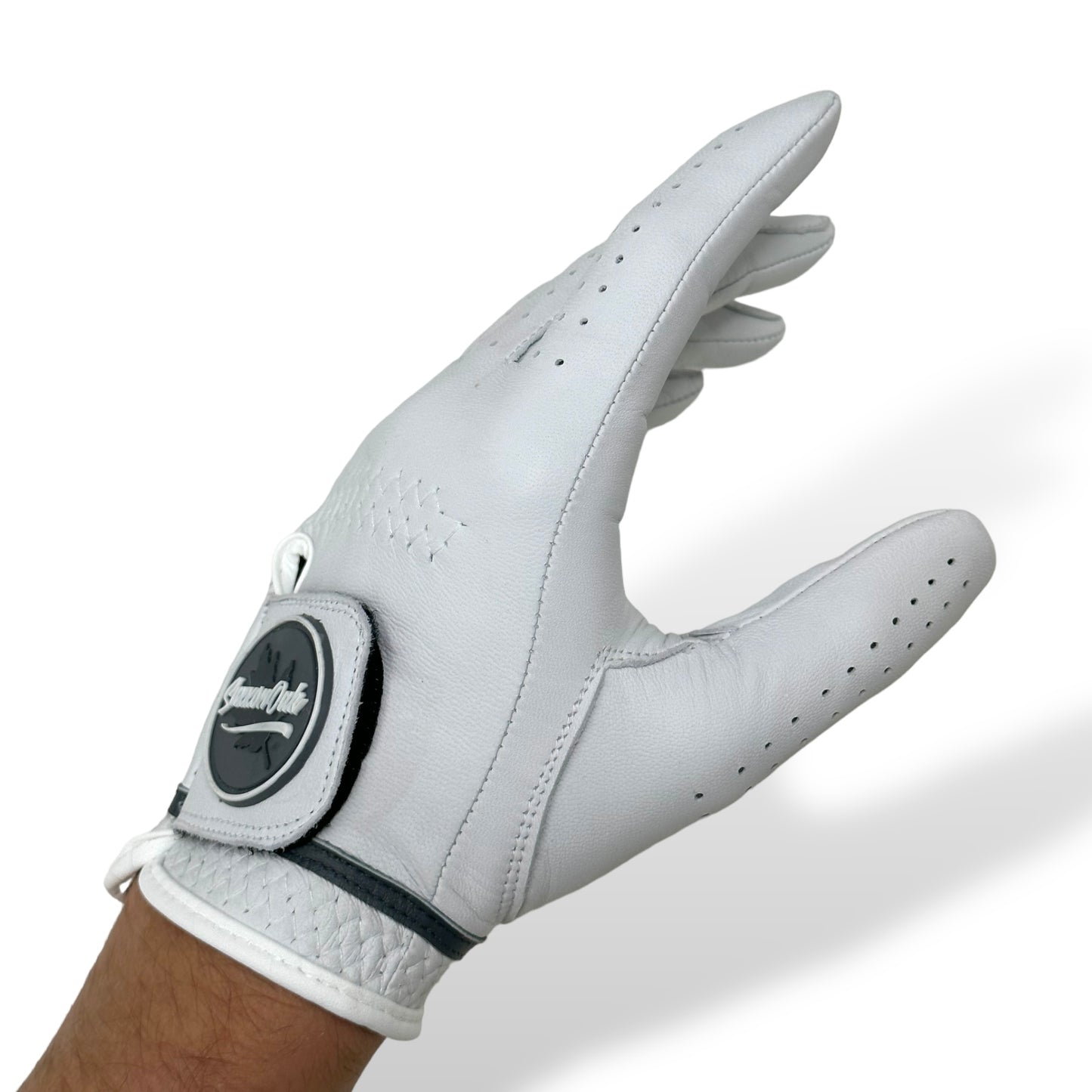 Cabretta Leather Golf Glove - Glacier
