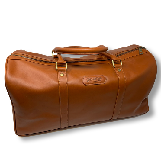 Leather Traveler’s Duffle Bag